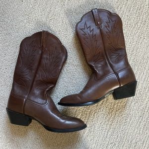 Ariat Heritage R Toe Western Cowboy Boots